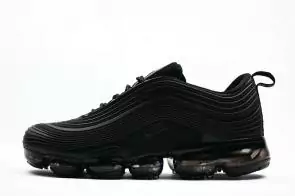 nike air vapormax 97 breathable lightweight cushion chaussures all black